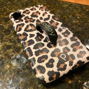 Loopy Leopard case for iPhone X
